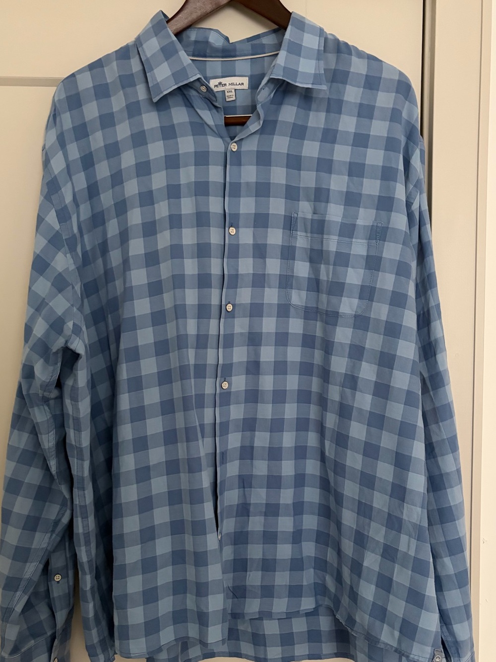 Peter Millar Plaid Long Sleeve Button Down